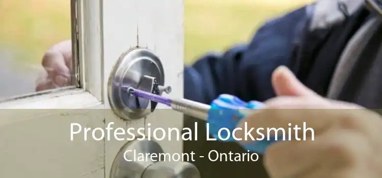 Professional Locksmith Claremont - Ontario