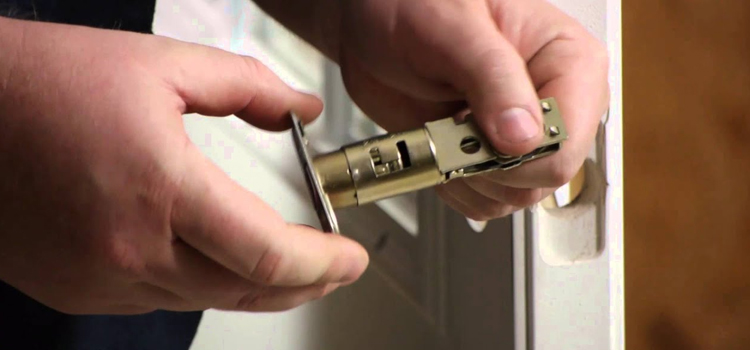 Front door lock repair in Seaton