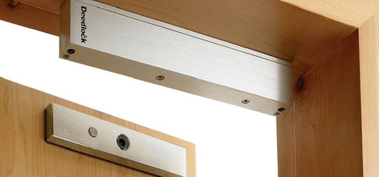 Magnetic lock installation Seaton